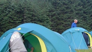 acampada, una divertida actividad