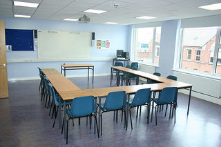 Una clase en Belvedere College