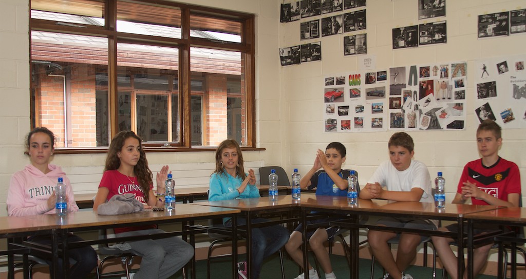 Una clase de verano en Kilkenny College