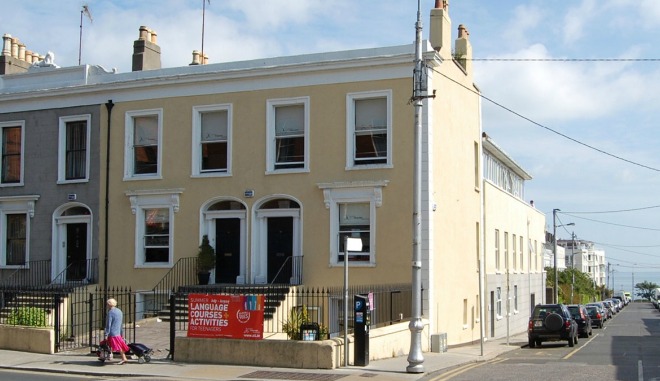 Colegio en Dun Laoghaire sur de Dublin