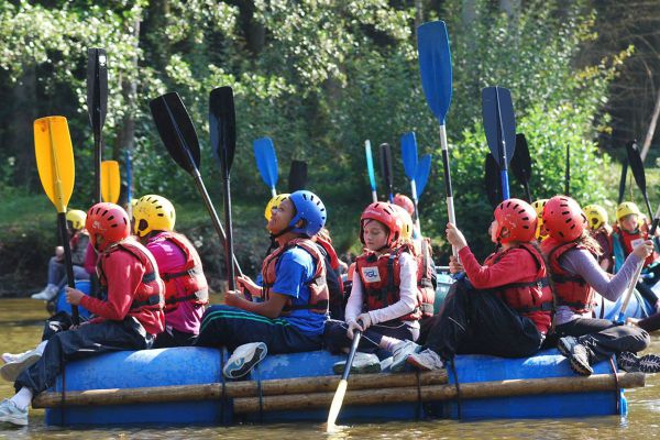 raft building